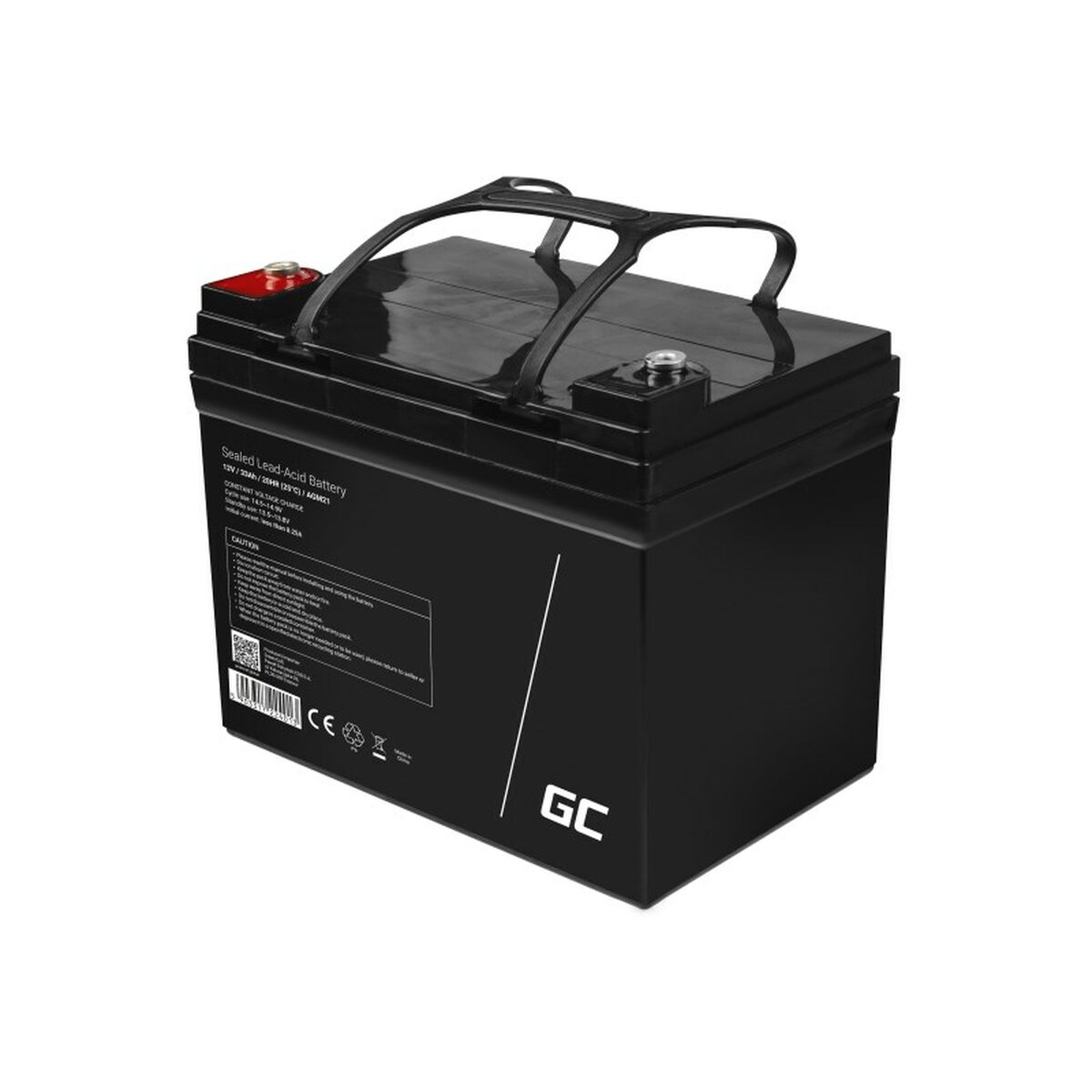 SAI-Batteri Green Cell AGM21 33 Ah 12 V